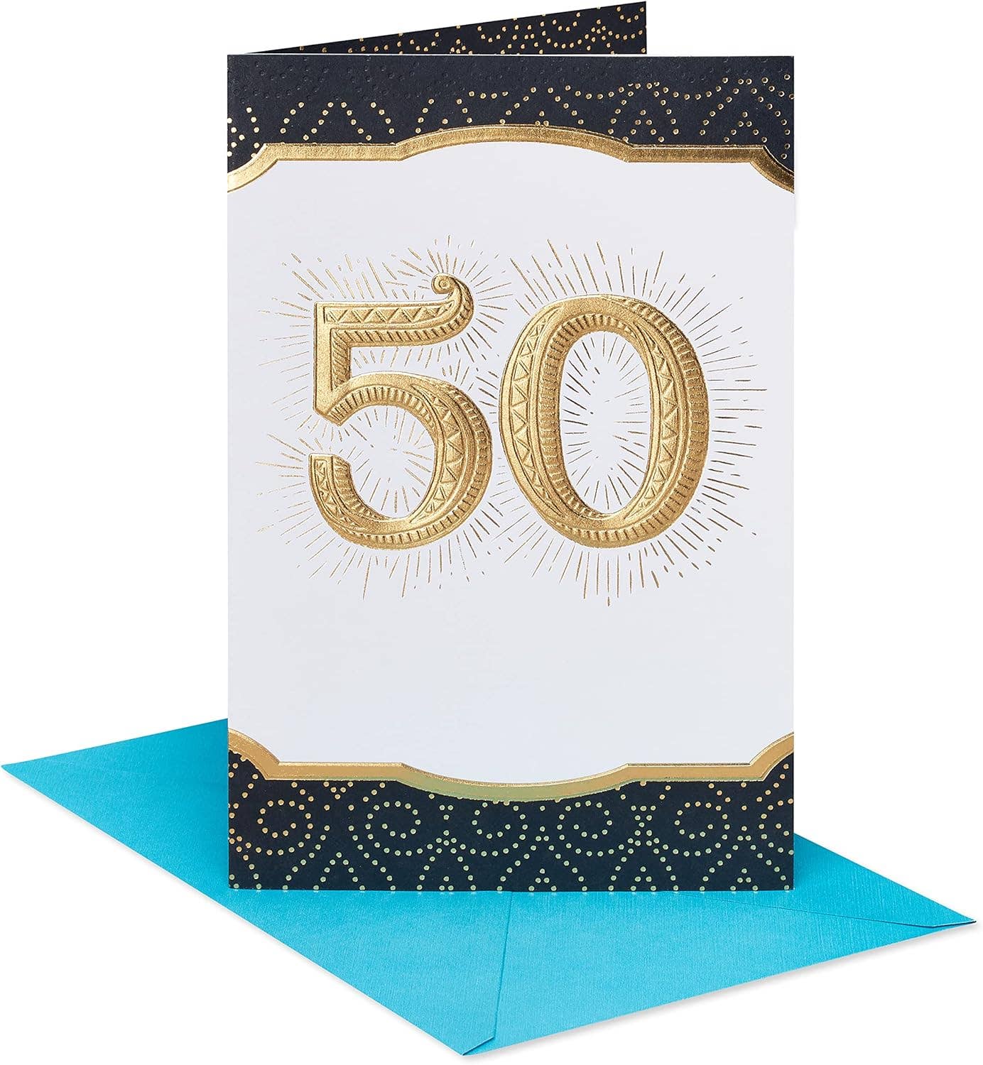 50th Birthday Card for Anyone (Celebrate and Enjoy)