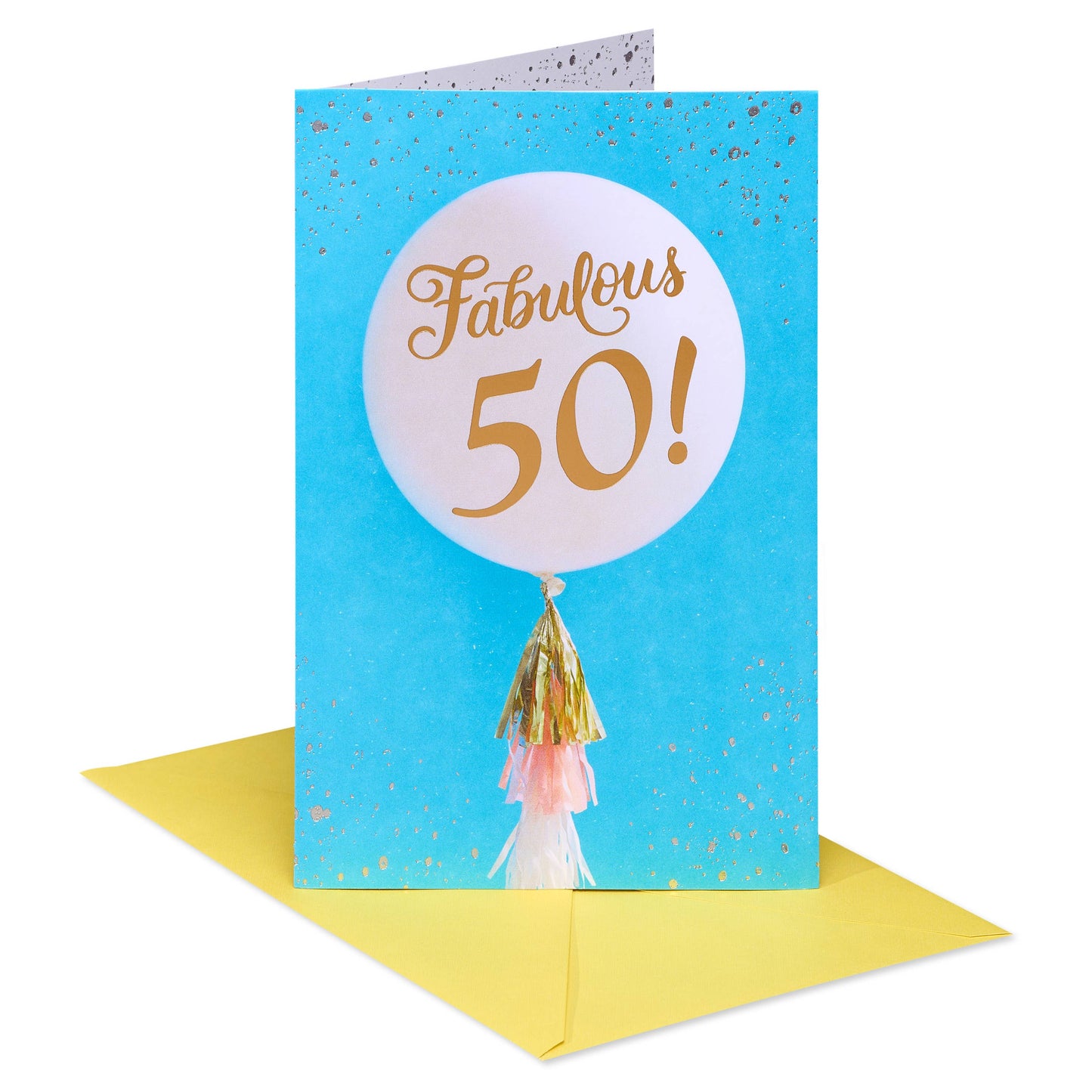 50th Birthday Card for Anyone (Bit Wiser)