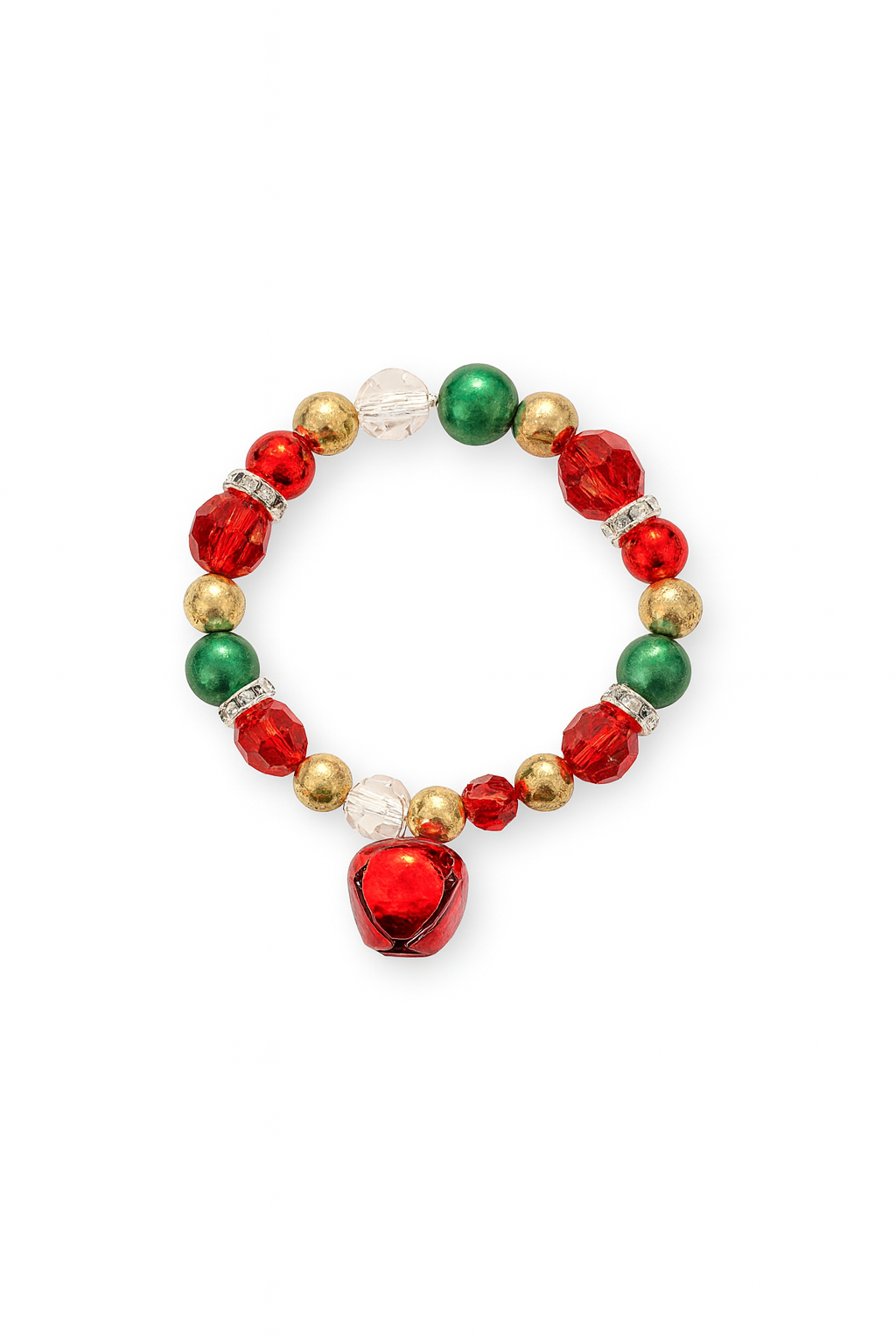 Beaded Jingle Bell Bracelet