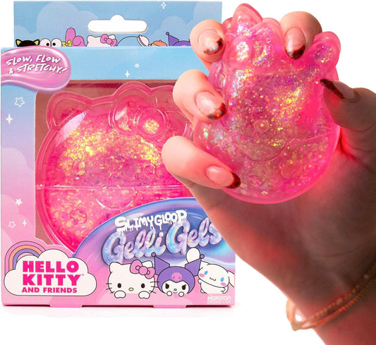 Squishmallows and Hello Kitty Gelli Gels