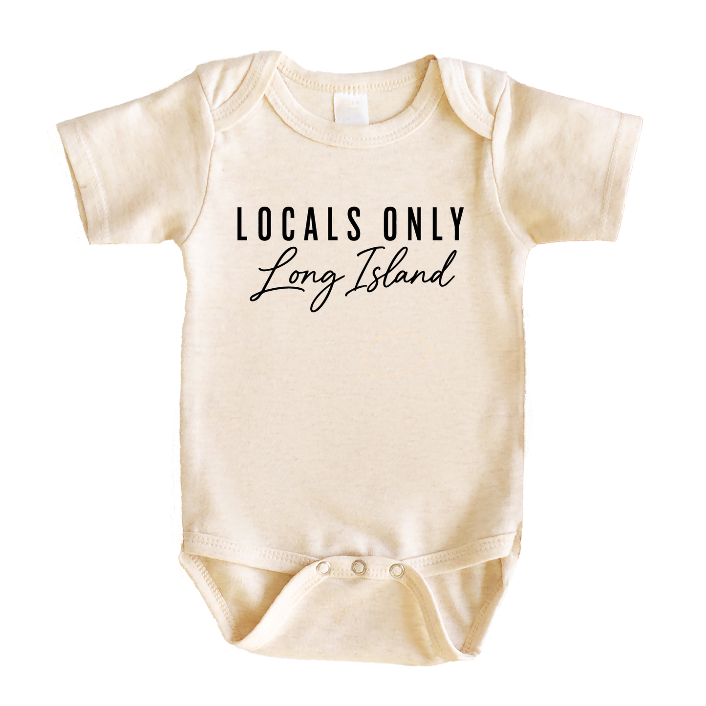 New York Baby Onesie, Long Island Locals Only
