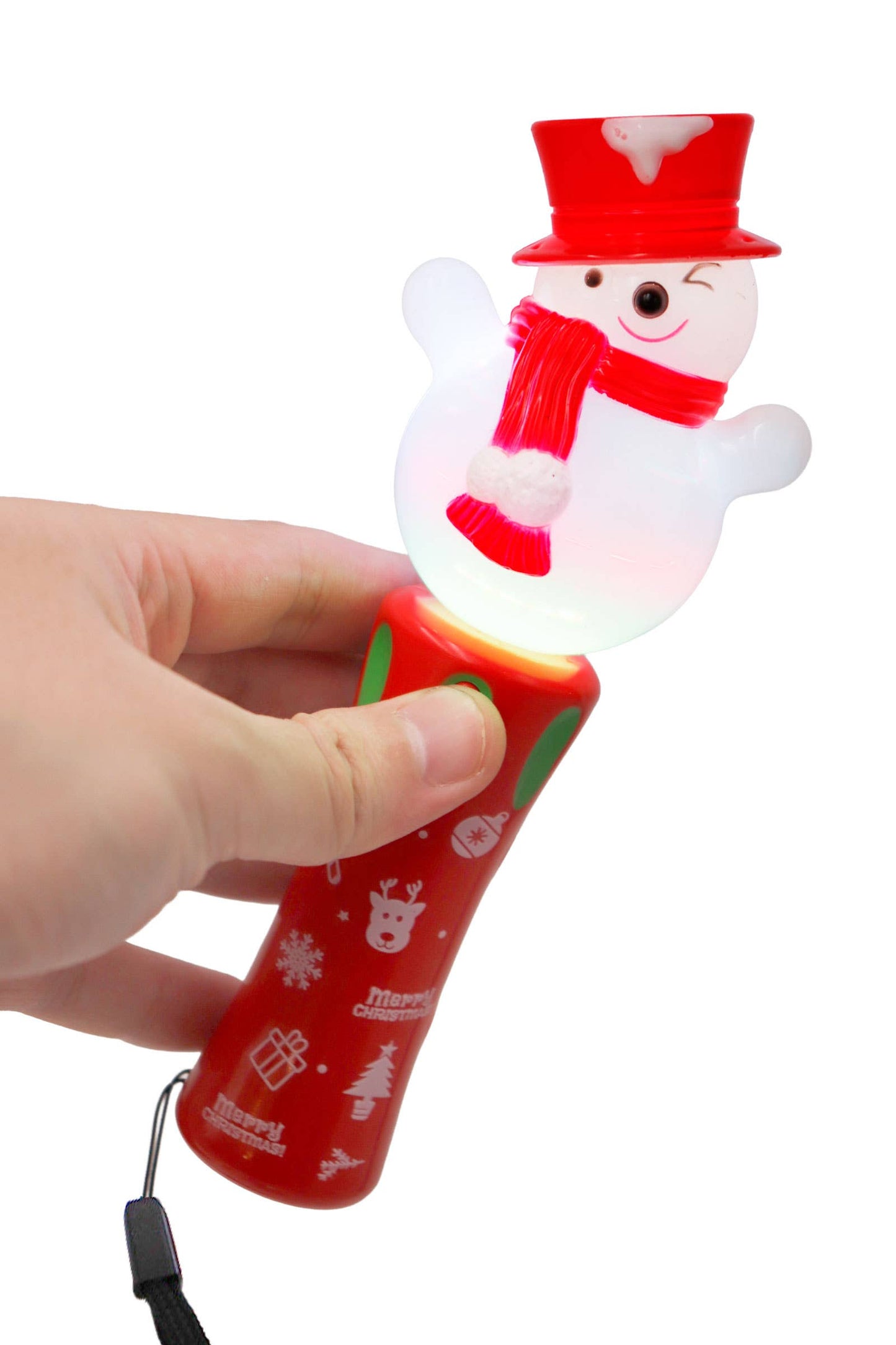 Christmas Spinning Led Light-up Glow Stick Wand