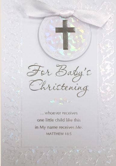 Christening  Greeting Card