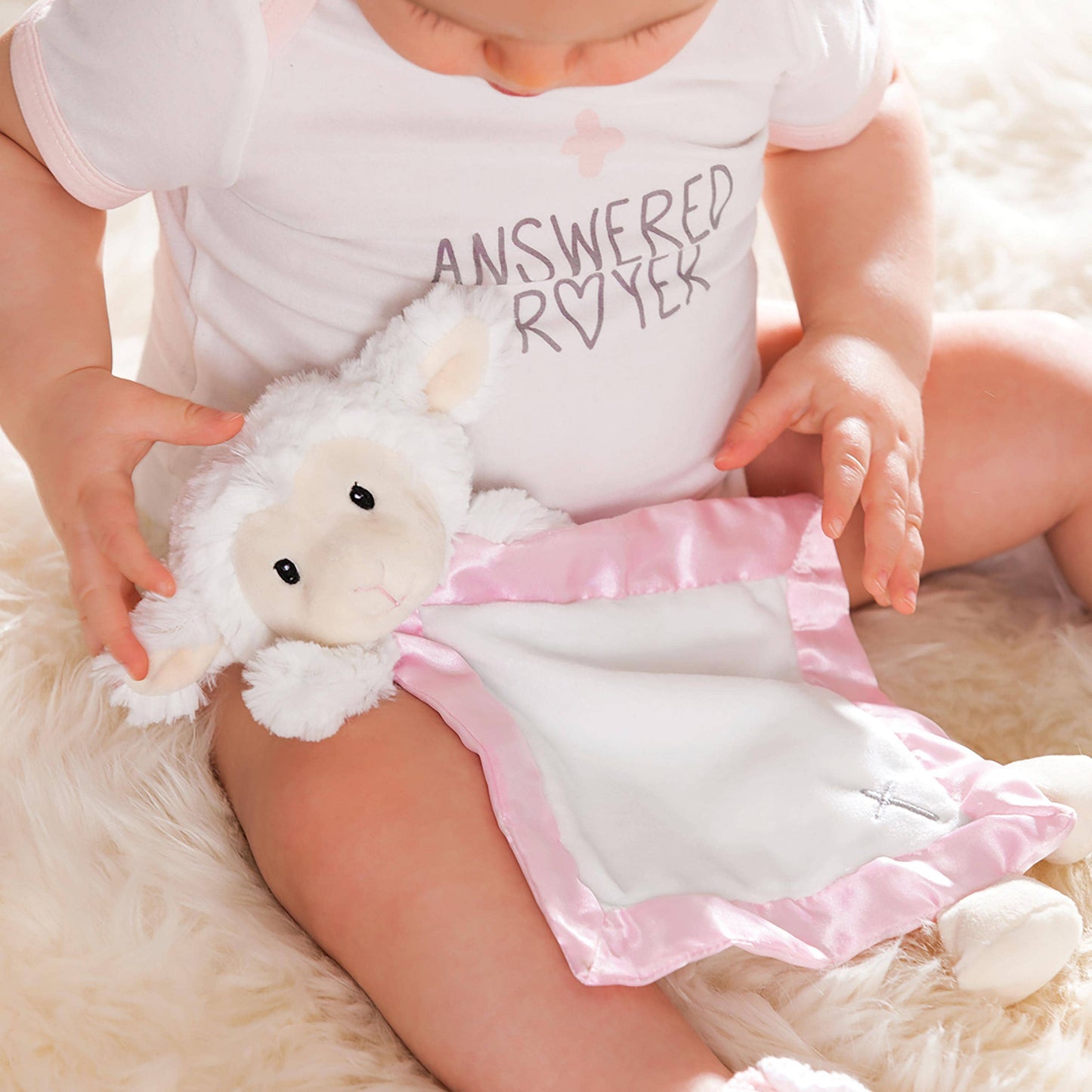 Plush Toy Snuggle Buddy My Little Lamb, Blue