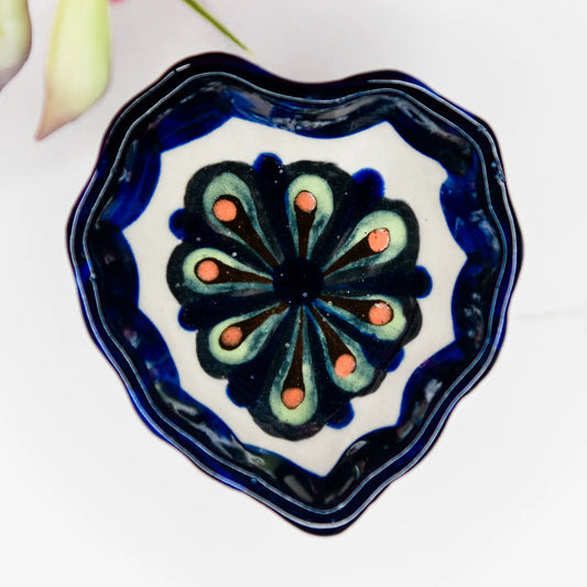 San Antonio Palopo Heart Tapas Trinket Dish