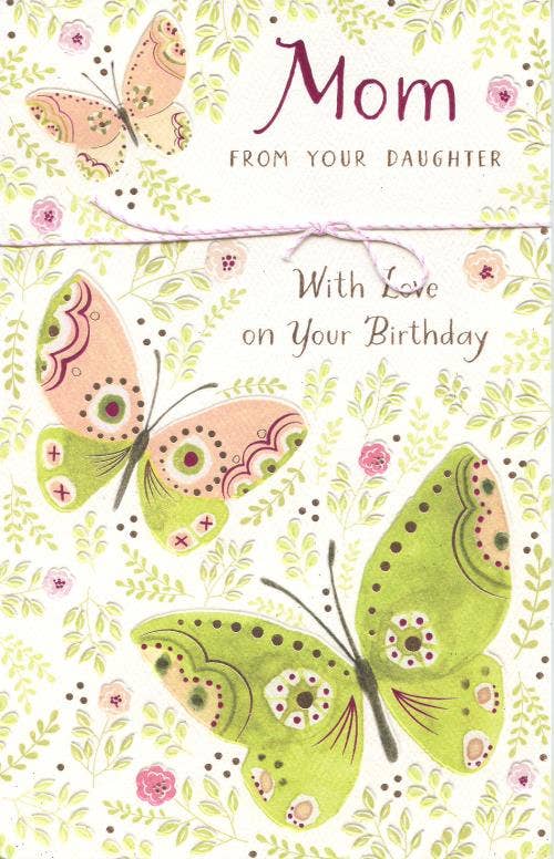 Birthday Mother | Birthday Card for Mom from Daughter