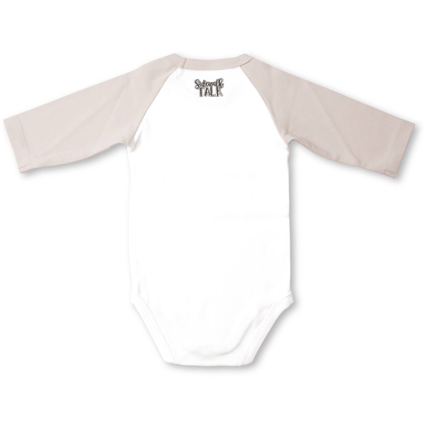 Mommy Bottle - 12-24 Months 3/4 Length Gray Sleeve Onesie