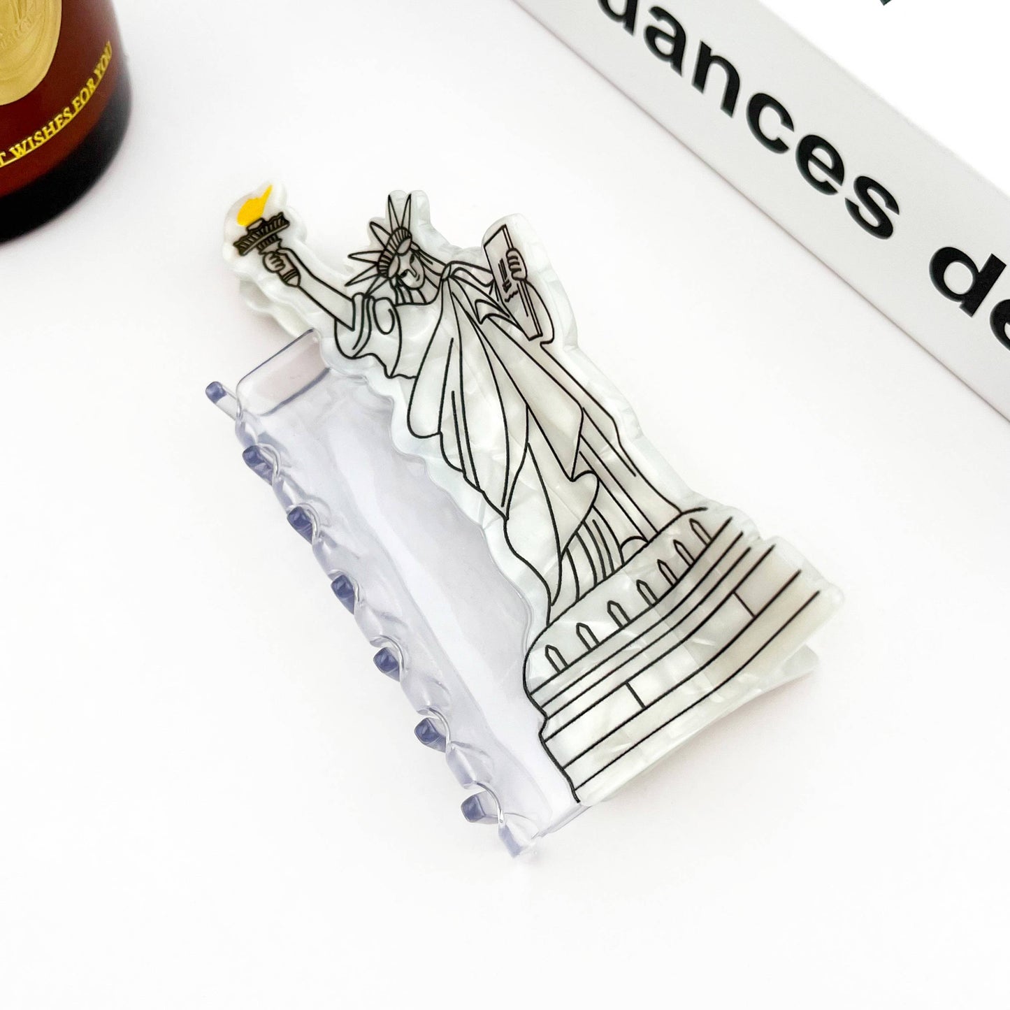Statue of Liberty Claw Clip, Travel Hair Clip