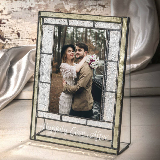 Happily Ever After Wedding Frame 4x6 By J Devlin