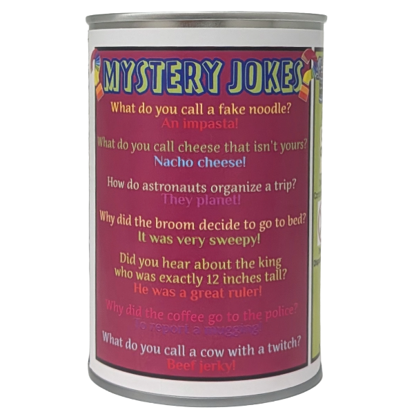 Canned Mystery | Unknown Random Plush w/Jokes | Fun Surprise