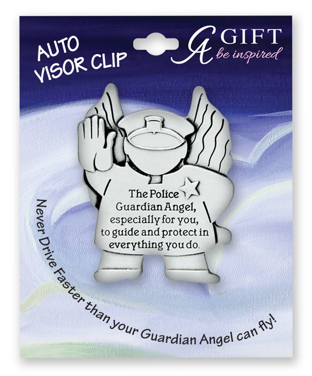 Police Angel Visor Clip