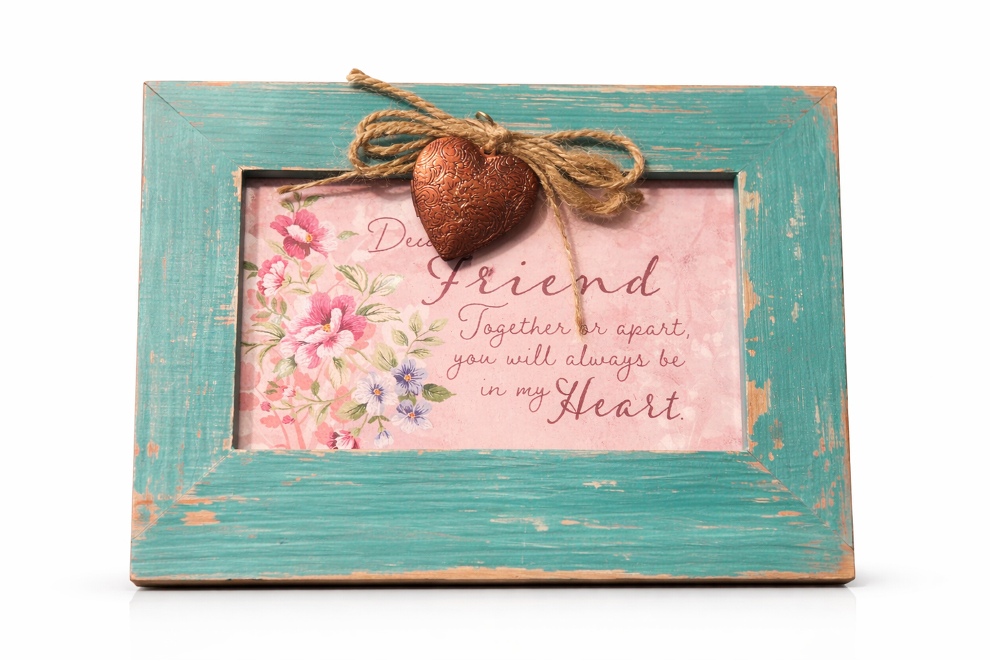 Friend Teal Jewelry Box