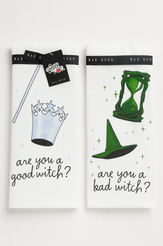 Rae Dunn Wizard of Oz Kitchen Towels