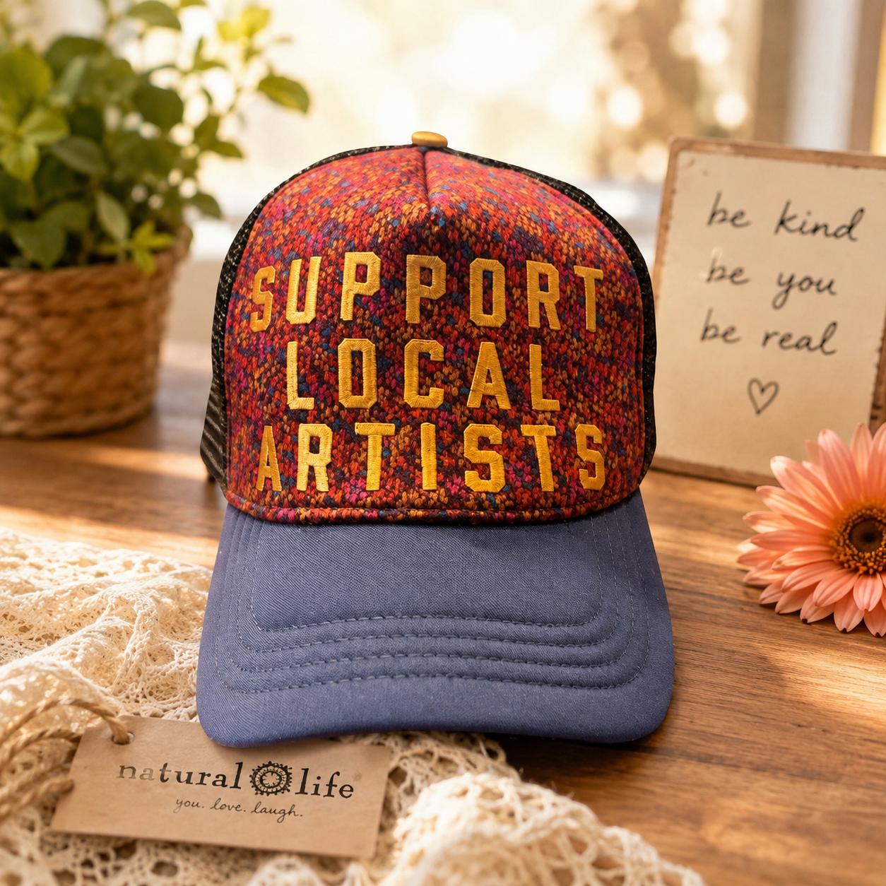 Trucker Hat Crm Support Local Artis