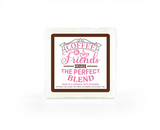 Caren Soap Sponge  The Perfect Blend| Espresso Scent Square