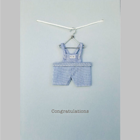 For Boy Congratulations Card