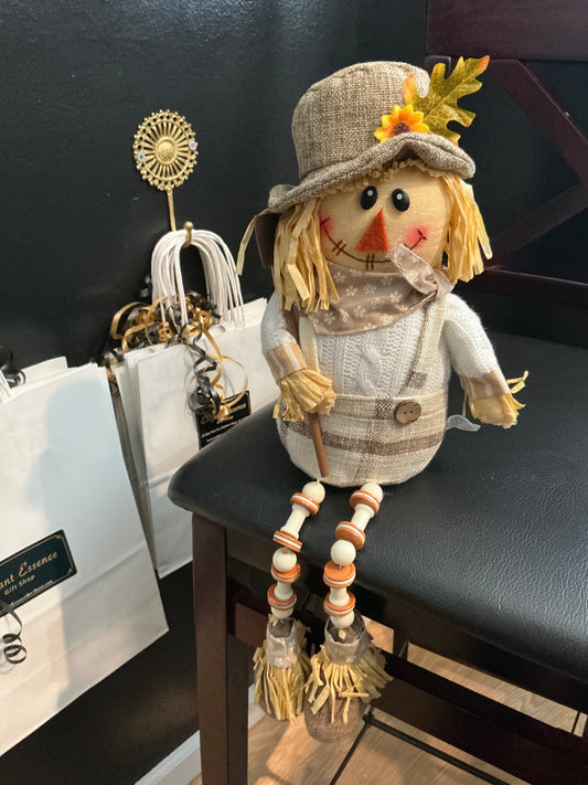 Scarecrow Boy Sitting
