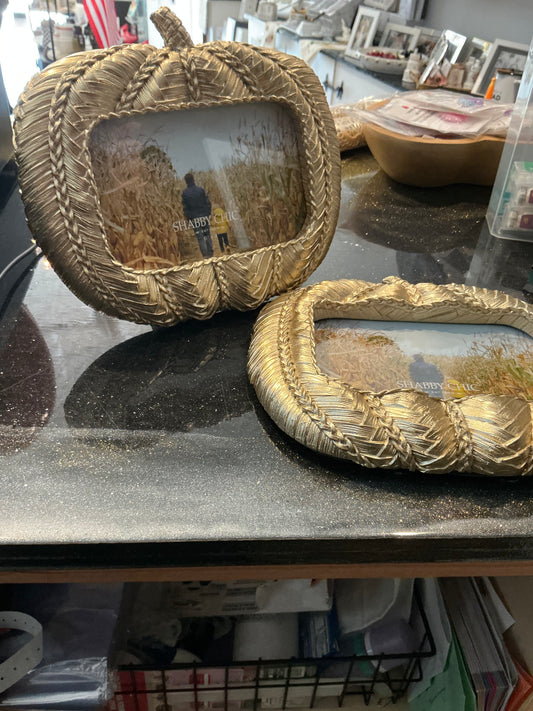 Gold Pumpkin Frame