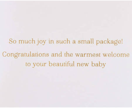 Welcome Baby Card