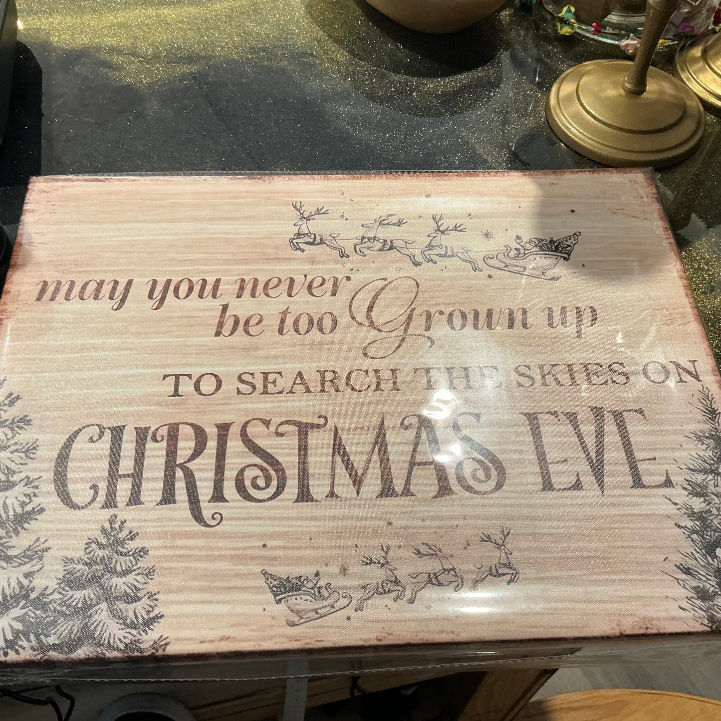 Christmas EVE Sign