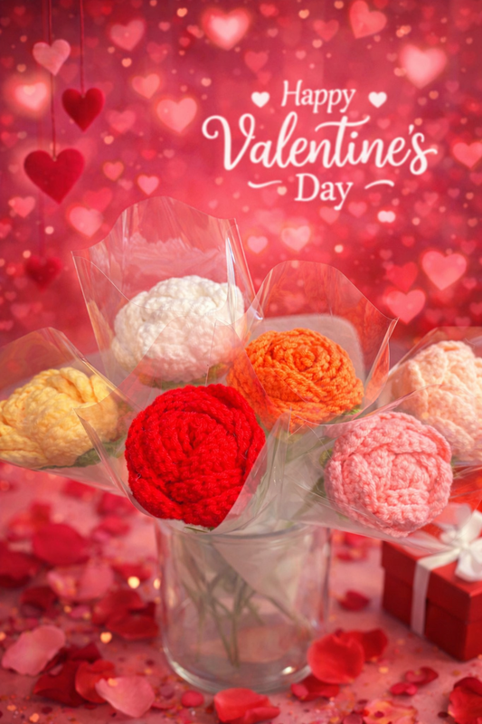 Crocheted Roses