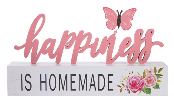Happiness is Homemade Sitter