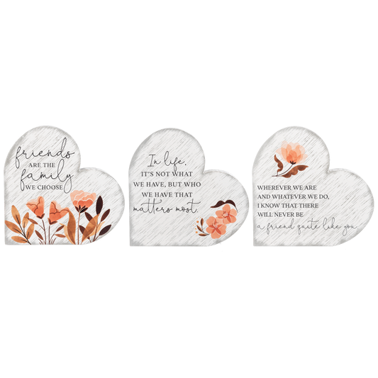 Floral Friendship, Hearts