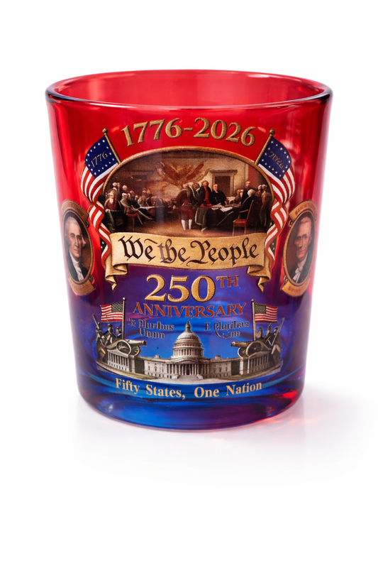 American 🇺🇸 Whiskey Glass