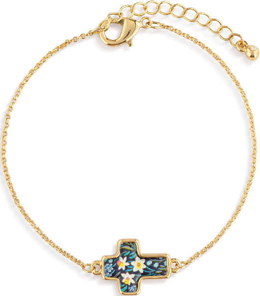 Artful Cross Bracelet