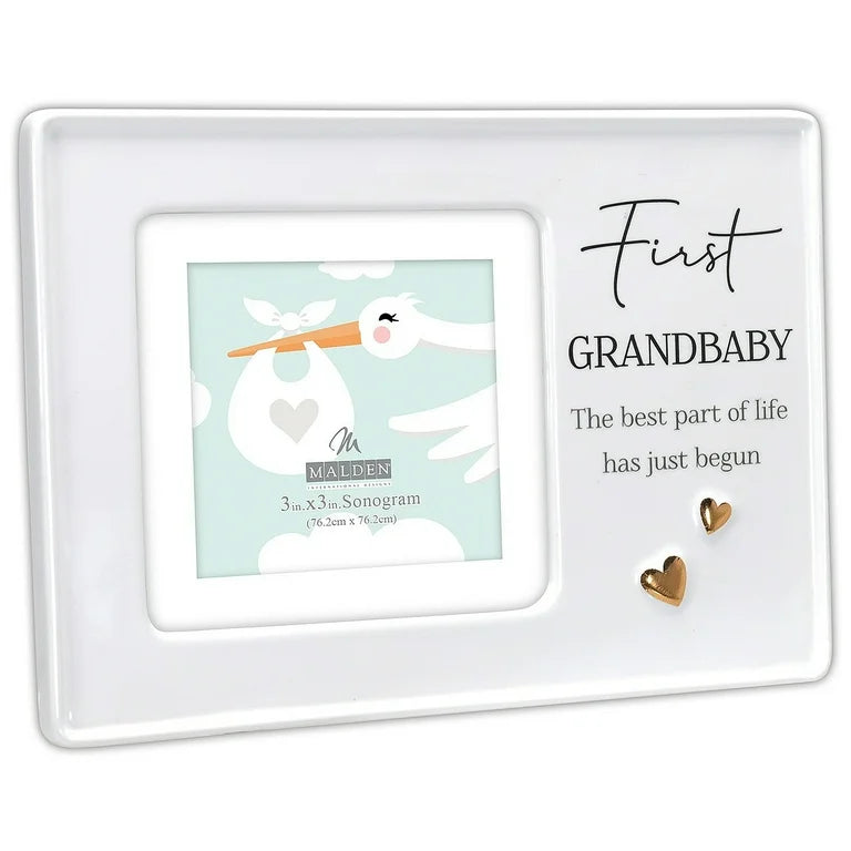 First grandbaby picture frame 3 x 3 by Malden