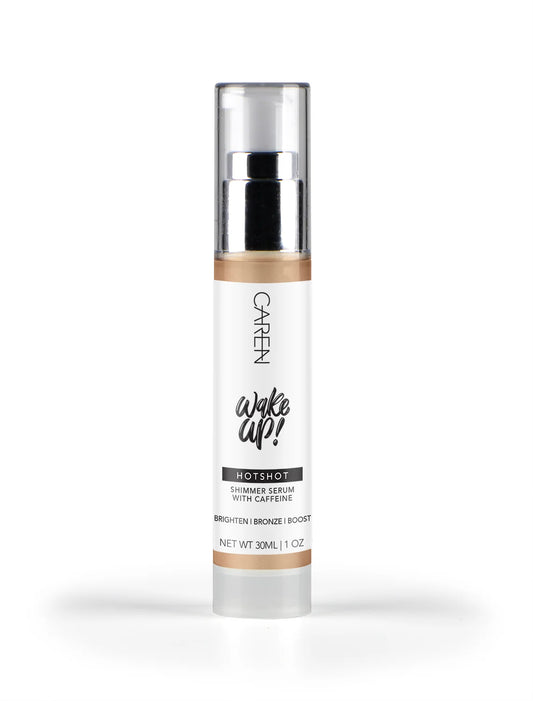 Hotshot shimmer serum with caffeine by Caren