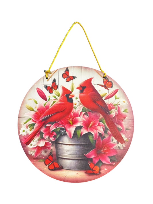 Cardinal Wind Chime