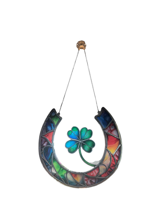 Shamrock and Horseshoe Wind Chime