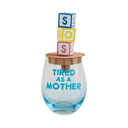 SOS Wine Glass Set