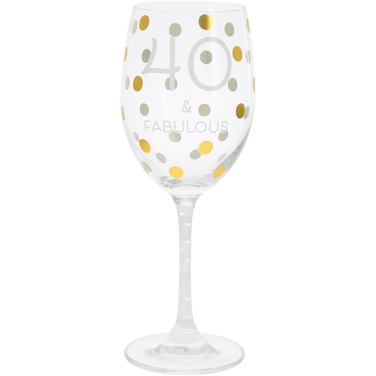 40 - Gift Boxed 16 oz Crystal Wine Glass