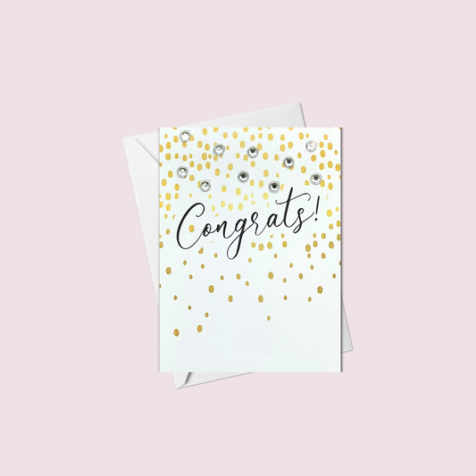 Mini Congrats Greeting Card