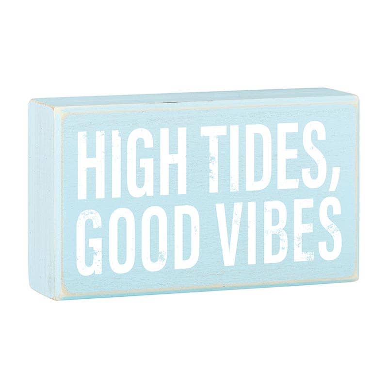 Box Sign - High Tides