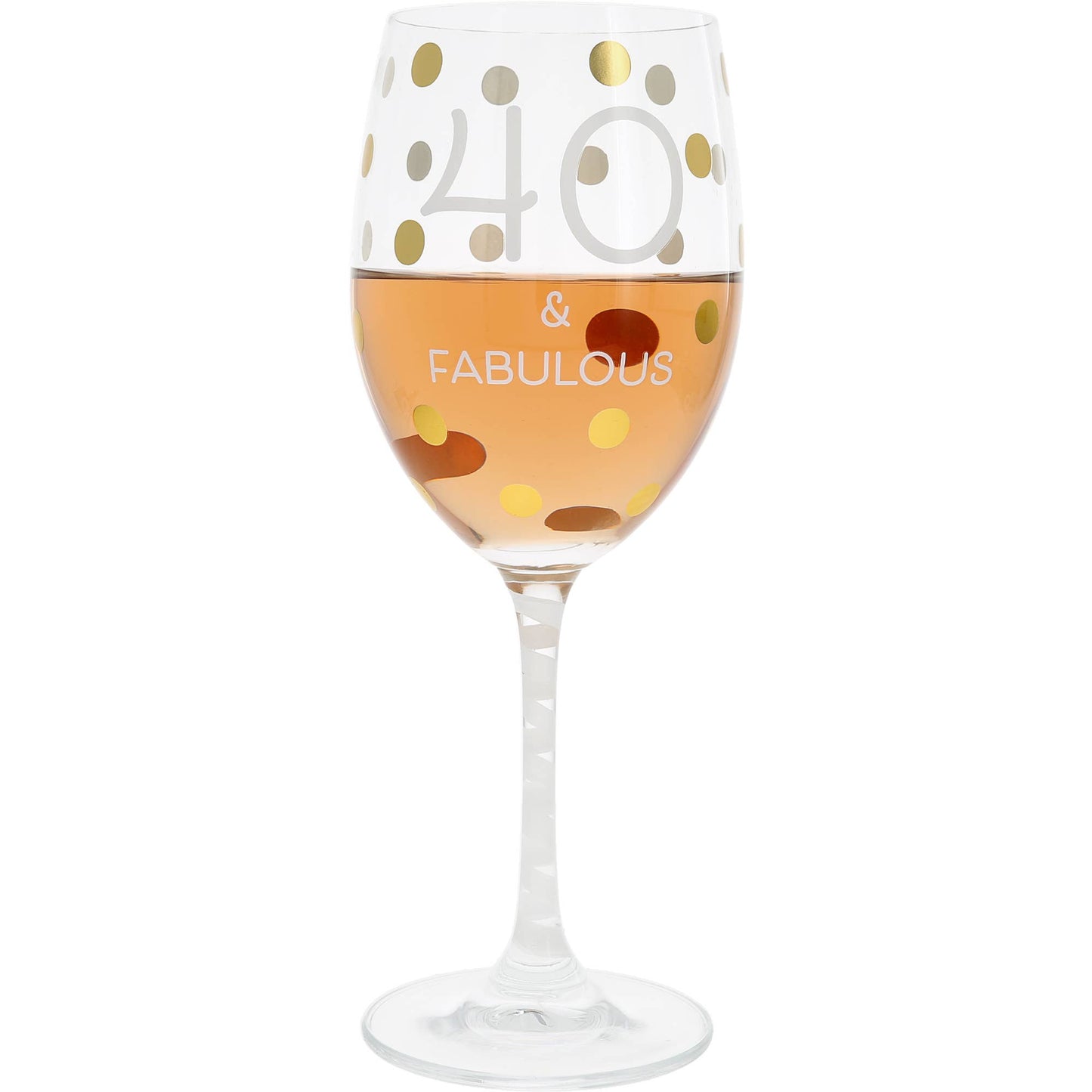 40 - Gift Boxed 16 oz Crystal Wine Glass