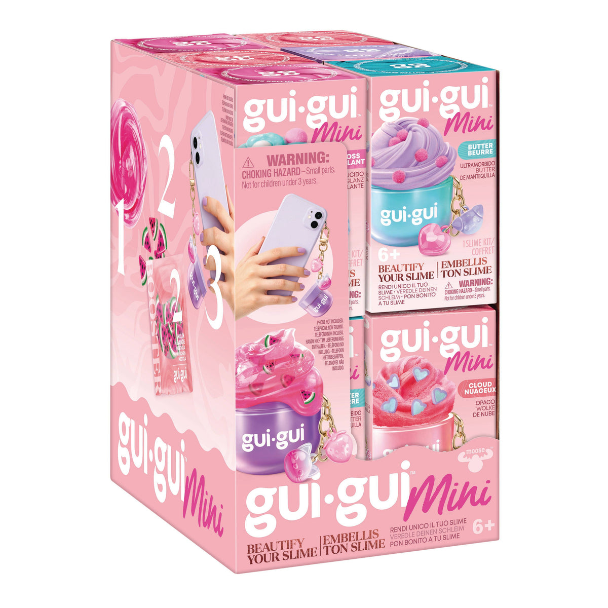 Moose Toys - Gui Gui Minis Backpack Charm Slimes