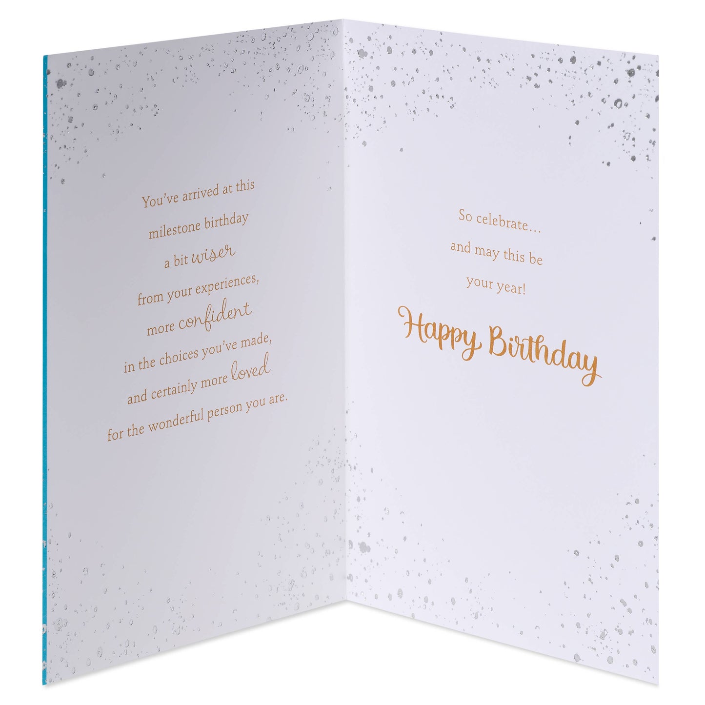 50th Birthday Card for Anyone (Bit Wiser)