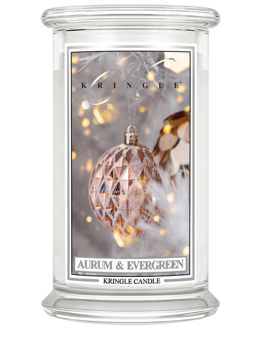 22oz 2W Kringle Classic: Aurum & Evergreen