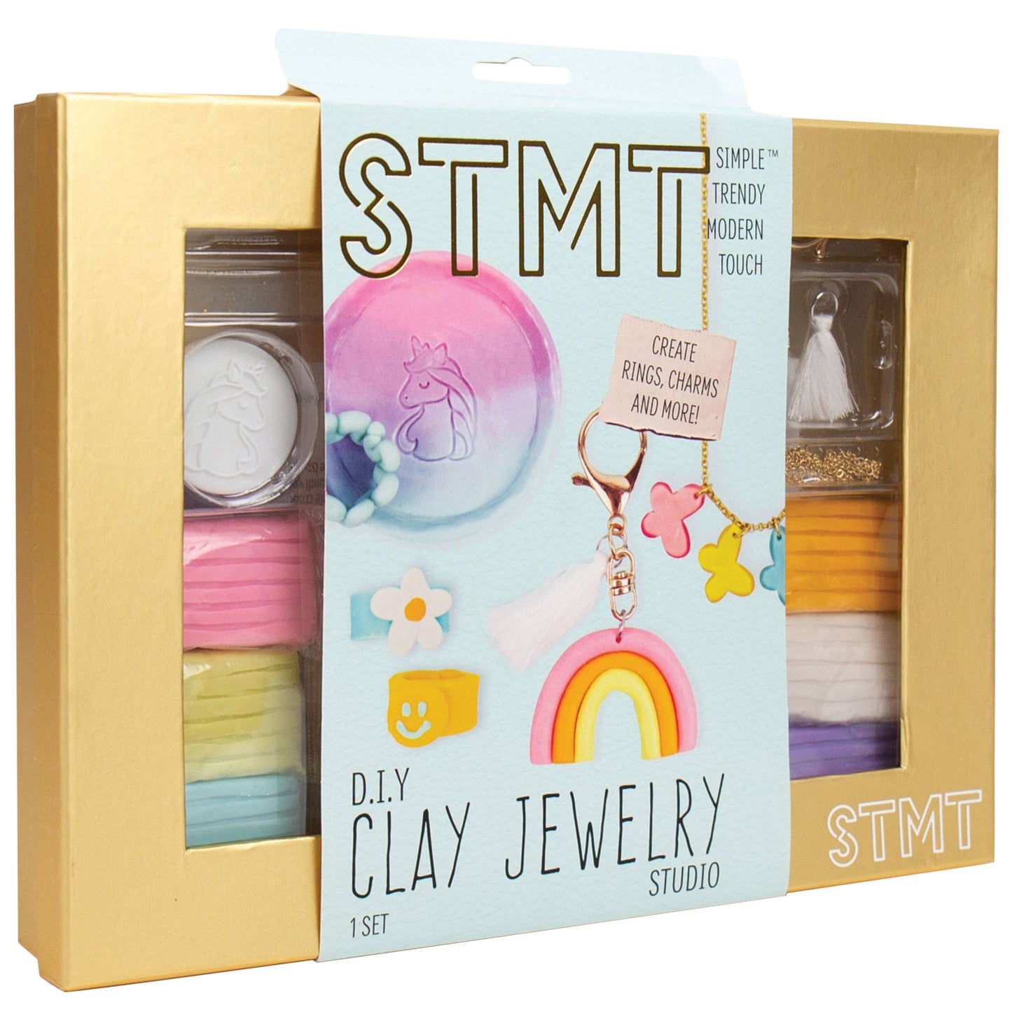 D.I.Y. Clay Jewelry Sculpt & Style Studio Art Design Playset