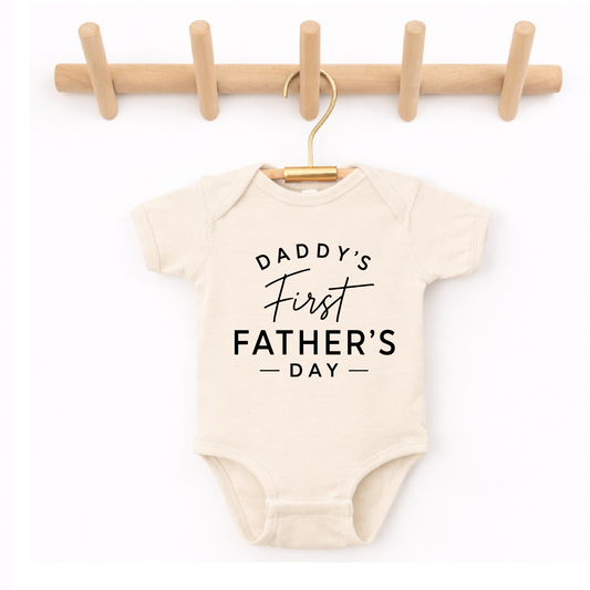 Daddy's First Fathers Day, Baby Bodysuit