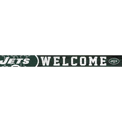 New York Jets 16in. Welcome Strip