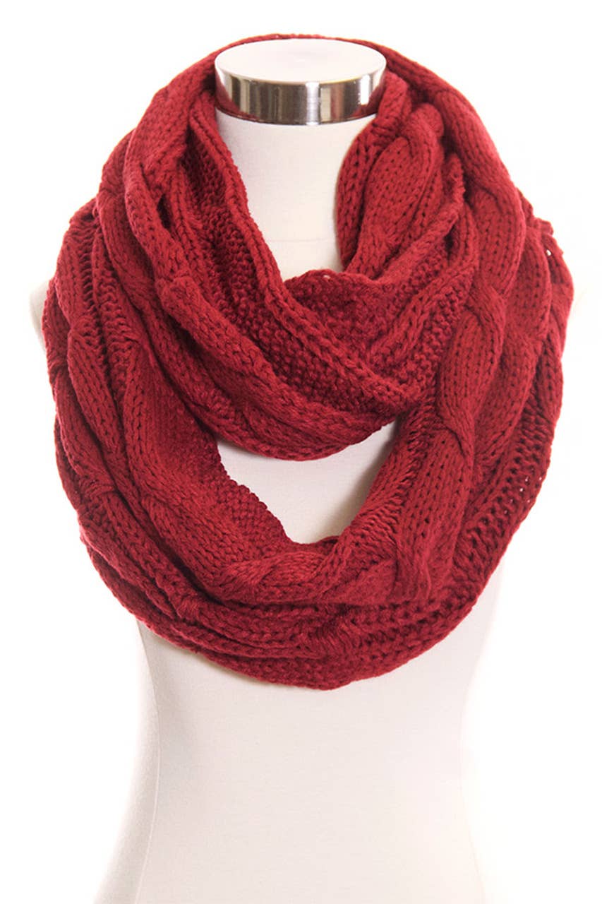 C.C Knitted Scarf