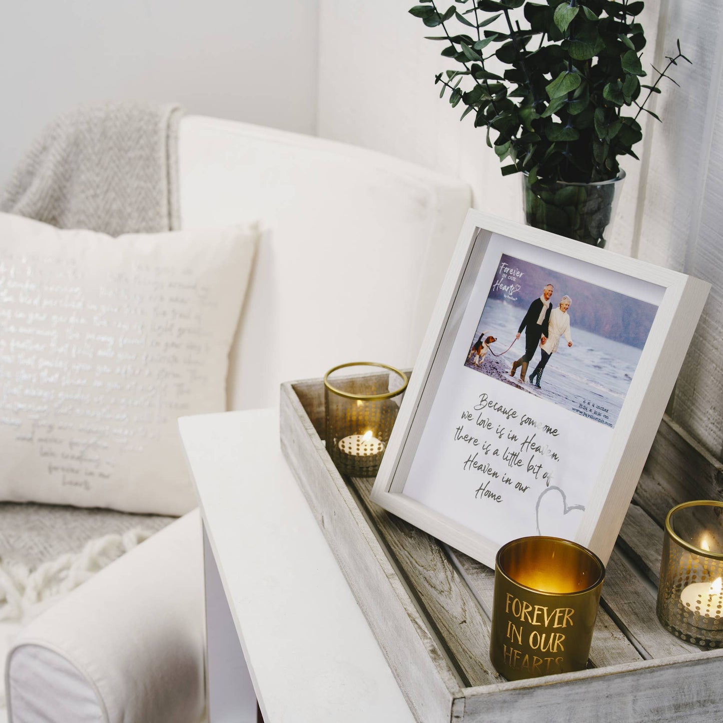 Heaven - 7.5" x 9.5" Shadow Box Frame
(Holds 6" x 4" Photo)