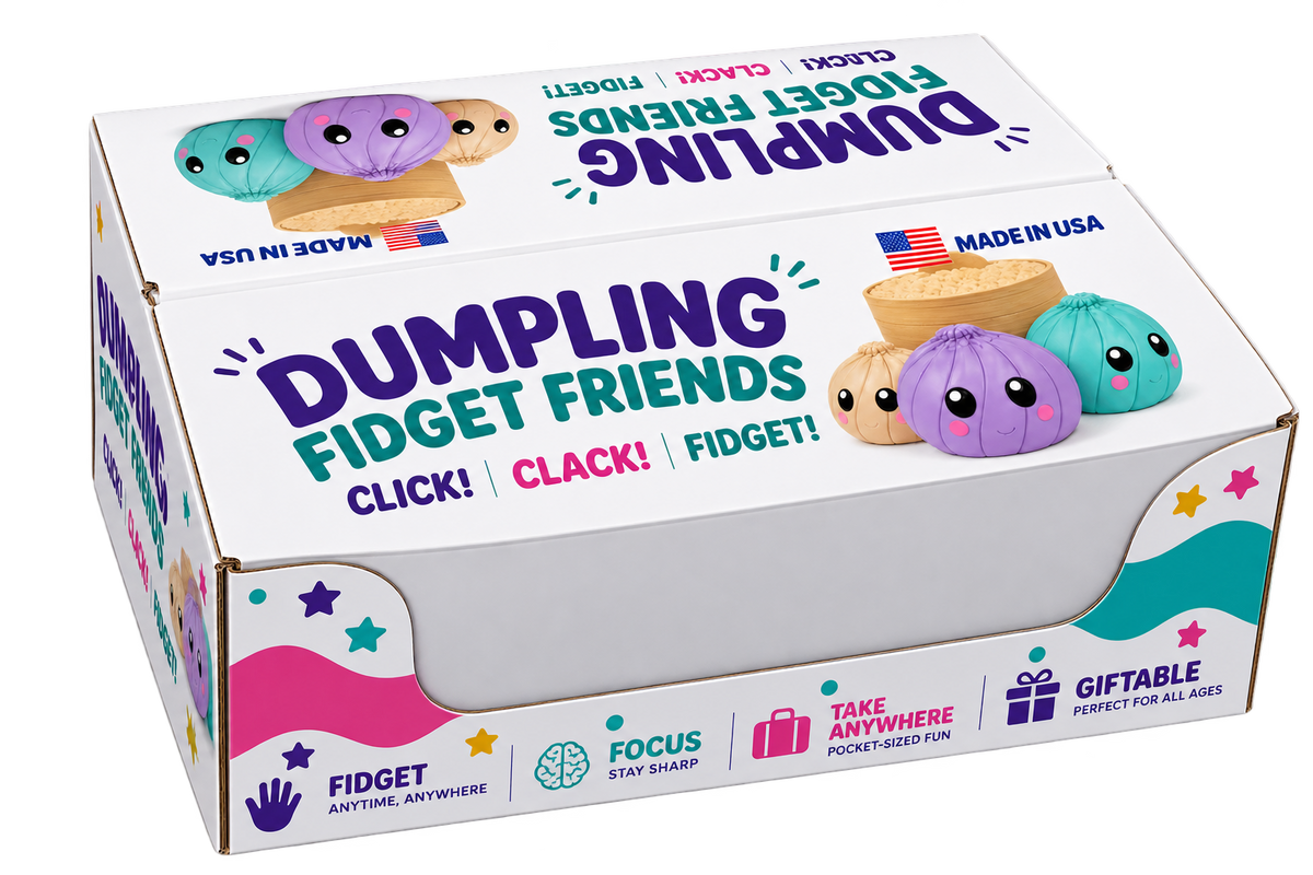 Articulated Dumpling Fidget Toys -