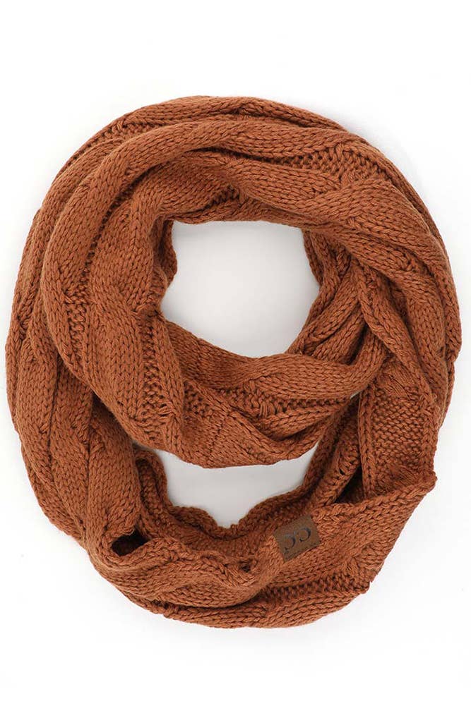 C.C Knitted Scarf