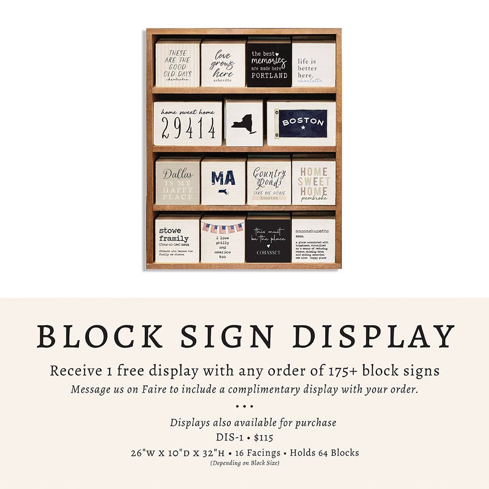 You Know You're From Long Island Block Sign