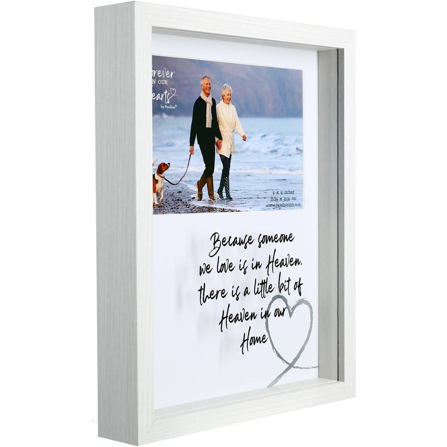 Heaven - 7.5" x 9.5" Shadow Box Frame
(Holds 6" x 4" Photo)